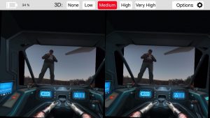 3D Cockpit App Screen