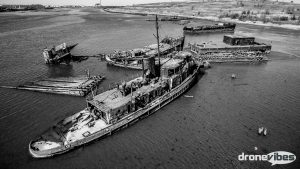 Arthur Kill Ship Graveyard in NYC