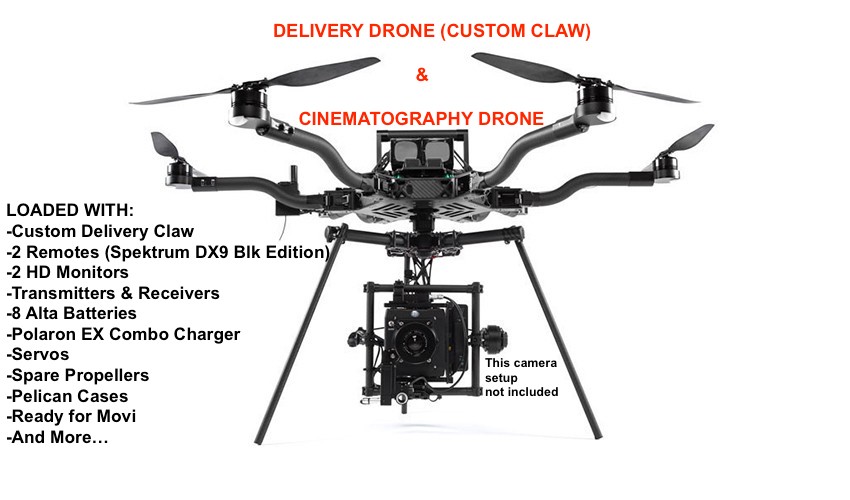 drone with claw for sale