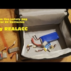 Lipo Fire Safety Bag by Realacc at Banggood - YouTube