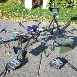 Octocopter system
